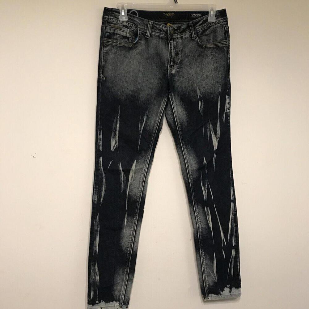 Women's Rockawear Low rise Hannah Skinny Leg Jeans Size 11
